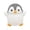 A, variant on Penguin Squishy,Blue White Themed Stress Relief Sensory Fidget,Soft Squeeze Stress Ball,Quiet Stimming Tool for Adult Anxiety All Ages Relaxation