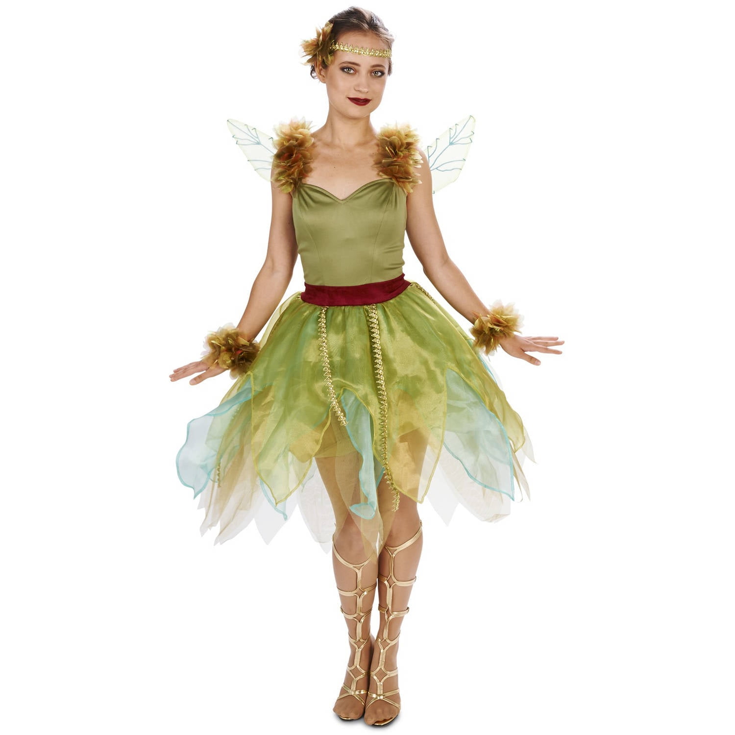 Woodland Fairy Princess Women s Adult  Halloween  Costume  