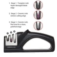 thumbnail image 3 of Farberware Edgekeeper 3 Stage Handheld Kitchen Knife Sharpener in Black, 3 of 10