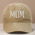 thumbnail image 2 of Mens Baseball Hats MOM Embroidered Baseball Cap Style Adjustable Dad Hat For Women Men, 2 of 3