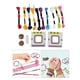 thumbnail image 5 of Kit para hacer pulseras con cuentas de plástico de colores para manualidades, ideal para principiantes. 2 cuentas de caja., 5 of 9