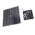 thumbnail image 4 of Solar Powered Fan, Semi Flexible Lightweight Solar Panel Fan  For Travel For Home, 4 of 8