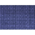 thumbnail image 1 of Ahgly Company Machine Washable Indoor Rectangle Abstract Blue Modern Area Rugs, 7' x 9', 1 of 4