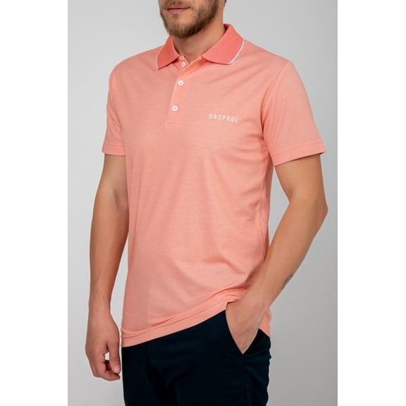 Men's Quick-Dry Golf Polo Shirt- Cotton Polyester Blend Shirt