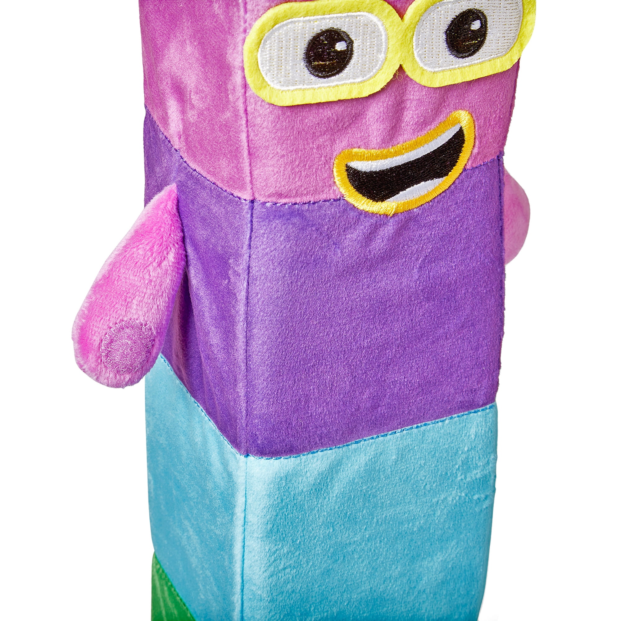 hand2mind Numberblocks™ Seven Playful Pal 24" Cartoon Plush Toy, Plush Figure Toys
