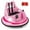 Pink, variant on Costway 12V Kids Electric Ride On Bumper Car Battery Powered Bumper Car with Remote Control Pink
