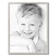 thumbnail image 2 of ArtToFrames 20x26" Bright Silver Picture Frame, Silver Wood Poster Frame, with Regular Acrylic and 2 (FBPL-4752), 2 of 7