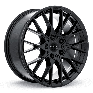 RTX Beyreuth 18X8 5x112 ET35 CB66.6 GLOSS BLACK Wheel