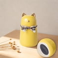 thumbnail image 1 of BotaniNest Ceramic For Cats Cute Cat Shaped Memorial Jar With Airtight Seal & Design Small Keepsake For Furry Memorial, 1 of 7