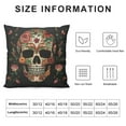 thumbnail image 5 of JEUXUS Mexican Flag Empire Mexico Pride Pillow Covers Standard " - Bed and Couch Decorative Sofa Pillowcase, 5 of 5