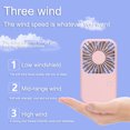 thumbnail image 3 of Kjfeif Small Fan Cooling Fan Mute Rechargeable Personal Fan for Office Home Baby Essentials Must Haves Hand Held Fan Air Cooler Travel Gadgets CoolStuff Electronics for Men Gifts for Women, 3 of 3