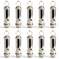thumbnail image 1 of GOGO 10 Pcs Metal Police Whistle Scout Guide Whistles Emergency Survival Whistle, 1 of 4