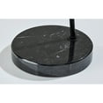 thumbnail image 3 of Adesso Chrystie 83.5" Marble & Metal Arc Floor Lamp with Textured Drum Shade, 3 of 8