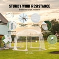 thumbnail image 4 of VEVOR Sports Tent, 12-15 People,Instant Pop-Up Tent Shelter Weatherproof Pod, Outdoor Bubble Clear View Tent, Climate Canopy Shelter for Soccer,Football, Softball & Other Sporting Events and Parades, 4 of 9