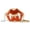 Gold, variant on Novelty Halloween Purse for Women Fun Shaped Lip Shoulder Bag Devil Handbag Ghost Crossbody Bag