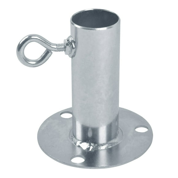 Almohadilla para pies galvanizada AHC de 1,5 cm para toldo