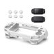 thumbnail image 1 of Funda Sedicoca Blanca para PS Vita con agarre L2 R2 y protector de pantalla, 1 of 6