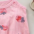 thumbnail image 6 of Girls Toddler Baby Summer Clothes 3 6 12 18 Months 2T 3T 4T 5T Girls Outfits Sleeveless Tank Top and Shorts Set Kaprioy, 6 of 6