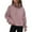 Pink, variant on GEWSEY Womens Sweatshirts Half Zip Cropped Pullover Fleece Quarter Zipper Hoodies 2025 Fall Fashion Outfits Clothes (Army Green, M)