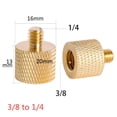 thumbnail image 4 of Kit de Tornillos de Cámara 1/4 Pulgadas 3/8 Pulgadas Convertidor Tornillo, 4 of 5