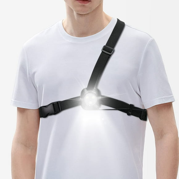 Suptig Lumières de Course de Nuit pour Extérieur Course Camping Randonnée Jogging Aventure en Plein Air - Mains Libres, Lumineuses et Résistantes à l'Eau