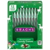 Brach's Wintergreen Christmas Candy Canes, Stocking Stuffers for Kids, Minty Twist on a Holiday Classic, Holiday Christmas Candy, 5.3 oz, 12ct Box