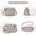 thumbnail image 3 of Bolso bandolera ATERITSSI Trendy de cuero vegano para mujer, 3 of 6
