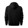 thumbnail image 5 of qucoqpe Mens Trendy Quarter Zip Sweatshirt Fall Fashion Color Block Pullover Hoodies Casual Drawstring Sports Hooded Sweatshirts for Men, 5 of 6