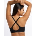 thumbnail image 3 of Women's Bali DF3386 One Smooth U Lace Minimizer Underwire Bra (Black 42DD), 3 of 7