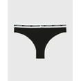 thumbnail image 2 of Culotte String Icons en Noir Smoking, 2 of 2