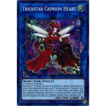 YuGiOh Savage Strike Super Rare Trickstar Crimson Heart SAST-ENSE3