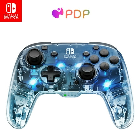 UPC: 0708056066062 | PDP Afterglow Deluxe LED Wireless Power Nintendo Switch Pro Controller  Switch Lite/OLED Compatible