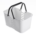 thumbnail image 2 of Panier de Toilette, Panier de Rangement en Plastique pour Égouttoir, 2 of 8