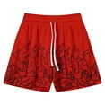thumbnail image 1 of Pantalones Cortos Atléticos para Hombres Impresión de Verano Playa Fitness Run Casual Sports Mesh Pantalones Cortos de Transpirabilidad, 1 of 2
