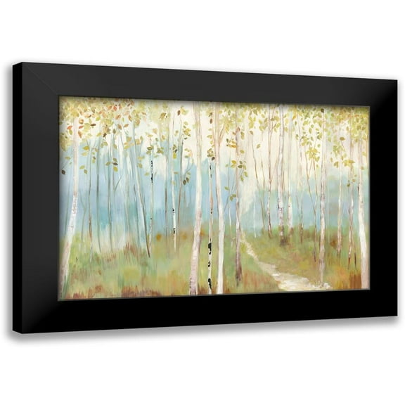 Pearce, Allison 14x11 Black Modern Framed Museum Art Print Titled - Sunny Forest