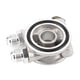 thumbnail image 2 of Adaptador de placa sándwich de filtro de aceite, accesorio de montaje de aleación de aluminio para automóvil con filtro roscado Jadeshay  A, 2 of 9