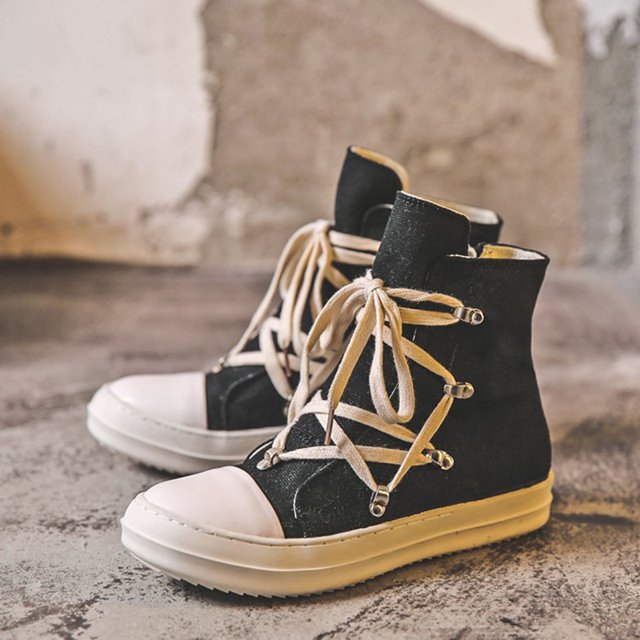 Zapatillas de deporte planas para mujer, zapatos Unisex de PU y lona con cordones, punta redonda, cómodas, de talla grande 35-44, con plataforma, a estrenar, clásicas