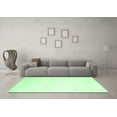 thumbnail image 3 of Ahgly Company Indoor Rectangle Solid Emerald Green Modern Area Rugs, 7' x 9', 3 of 4