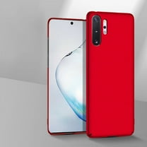 Allytech Slim Case for Samsung Galaxy Note 10  - Ultra Thin Super Lightweight Matte Hard PC Shockproof Anti-scratch Protetive Phone Case Compatible with Samsung Note 10  Plus - Red