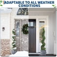 thumbnail image 5 of Soonbuy 4FT Artificial Boxwood Spiral Topiary Trees, 2 Pcs Outdoor Faux Plants with Insect Decoration, Evergreen Artificial Plants Outdoor for Decorative, Indoor, Porch, Garden, 5 of 8