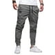 thumbnail image 1 of Sunloudy - Pantalones largos informales elásticos básicos para hombre, pantalones ajustados con cordón de cintura media, ropa de calle con bolsillos Sunloudy moda, 1 of 4