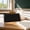 Black, variant on New Cloth Envelope Bag, Solid Color Canvas Pencil Case, Casual Storage Bag With Simple Liner, Large Capacity Portable Zipper Stationery Bag for Students, Gray