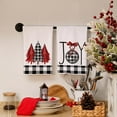 thumbnail image 2 of Christmas Kitchen Towels Set of 2,Black Buffalo Plaid Xmas Tree Dish Towels 18x26 Inch Drying Dishcloth,Farmhouse Home Decoration AD008, 2 of 6