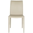 thumbnail image 4 of Safavieh Karna Modern Fully Upholstered Dining Chair, Set of 2, 4 of 9