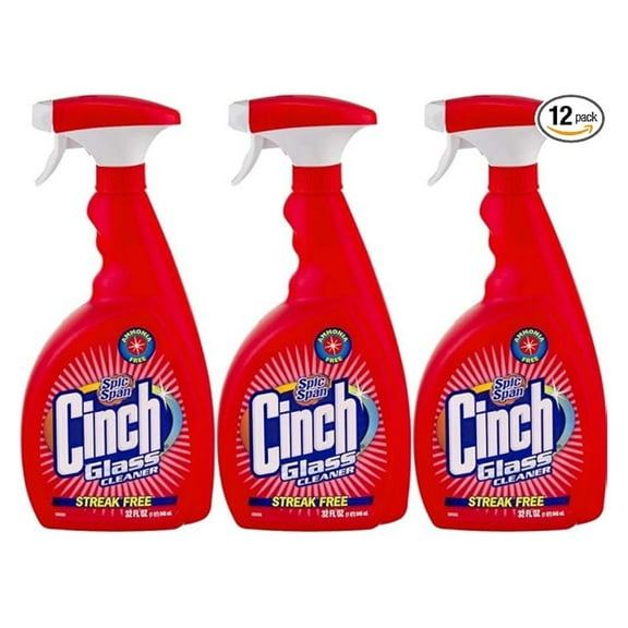 Spic & Span Cinch Cleaner - 32 Fl. Oz (4 Set of 3) - All-Purpose Liquid Cleaner - Multi-Surface Cleaning - Kitchen, Bathroom, Floors - Powerful Dirt Removal
