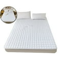thumbnail image 1 of Dvruxg Full Mattress Pads Fitted, Mattress Cover Padded, Quilted Mattress Pad, Bed Mattress Cover, Machine Washable Mattress Protector, Mattress Cover(White), 1 of 5