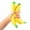 yellow-Free Size, variant on CxhicLuv Super Slow Rising Toy, Cute Stress Relief Toy for Kids, Soft & Fun for Bag or Keychain Decoration, Perfect Gift for School & Home, Eco-Friendly Elastic Material, 9cm