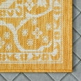 thumbnail image 7 of Well Woven Indoor/Outdoor Area Rug 5'3" x 7'3" Celesine Yellow Persian Medallion, 7 of 7