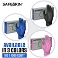 thumbnail image 2 of SAFESKIN Ultralight Disposable Nitrile Gloves - 2.0 Mil, Blue, X-Large,  1000 Count - Powder Free, Latex Free, All Purpose, Food Prep, Cooking, General Household Use, 2 of 8