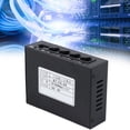thumbnail image 1 of Conmutador de red ANGGREK Ethernet de 5 puertos DC 5V 10 100Mbps Enchufe estadounidense 100-240V, 1 of 8